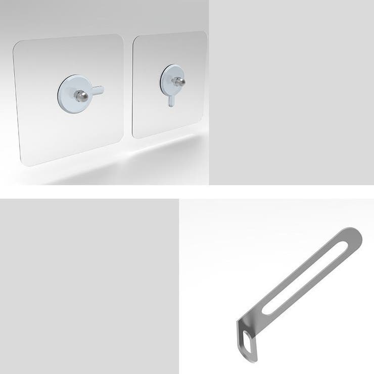 家具転倒防止器具 家具固定器具 同サイズ10個セット | PlusNao | 詳細画像9 