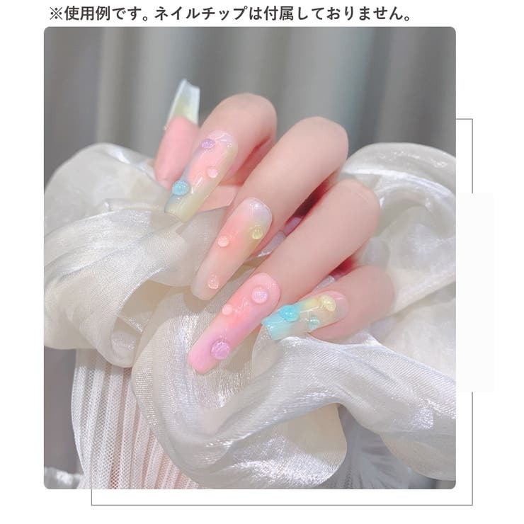 ネイルパーツ 半円ビーズ 約100粒入り | PlusNao | 詳細画像4 
