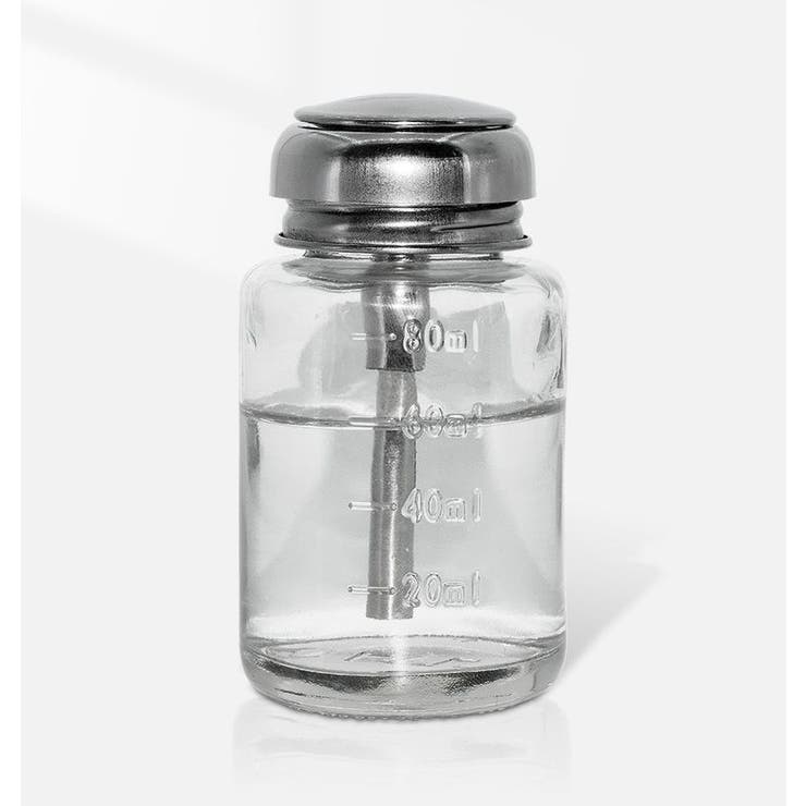 ガラスディスペンサー ネイルリムーバー入れ 80ml | PlusNao | 詳細画像5 