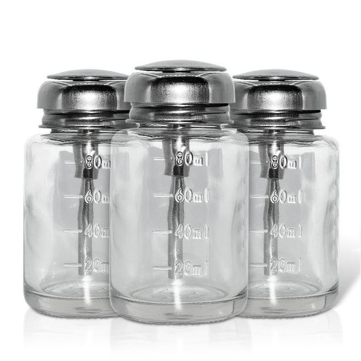 ガラスディスペンサー ネイルリムーバー入れ 80ml | PlusNao | 詳細画像6 