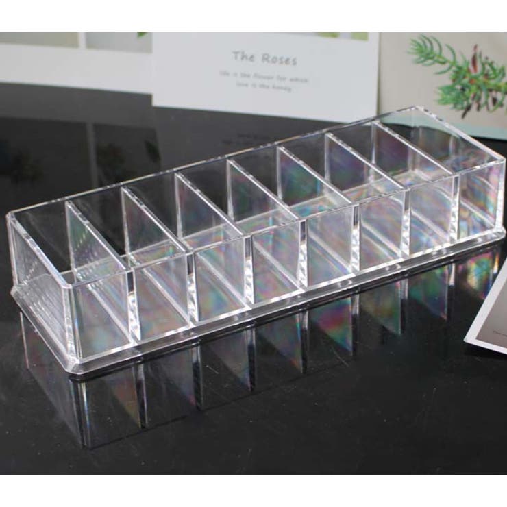 コスメ収納ボックス アイシャドウケース 8仕切り | PlusNao | 詳細画像8 