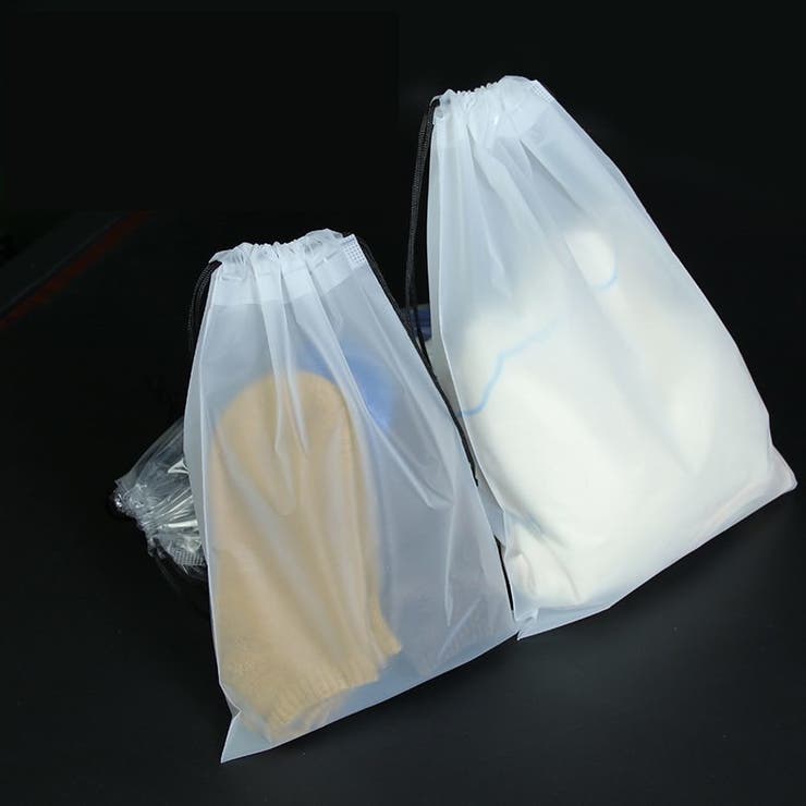 旅行用巾着袋 10枚 トラベルポーチ | PlusNao | 詳細画像2 