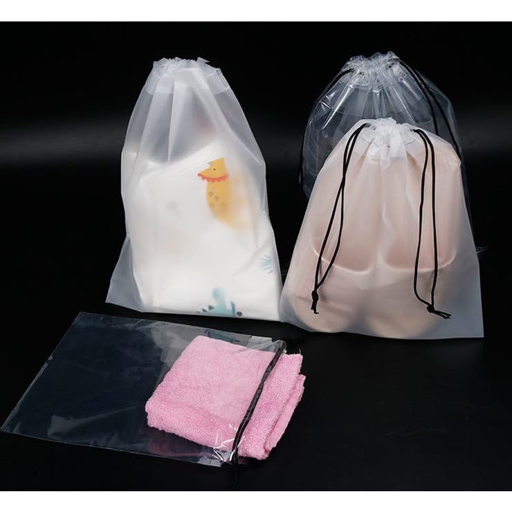 旅行用巾着袋 10枚 トラベルポーチ | PlusNao | 詳細画像6 