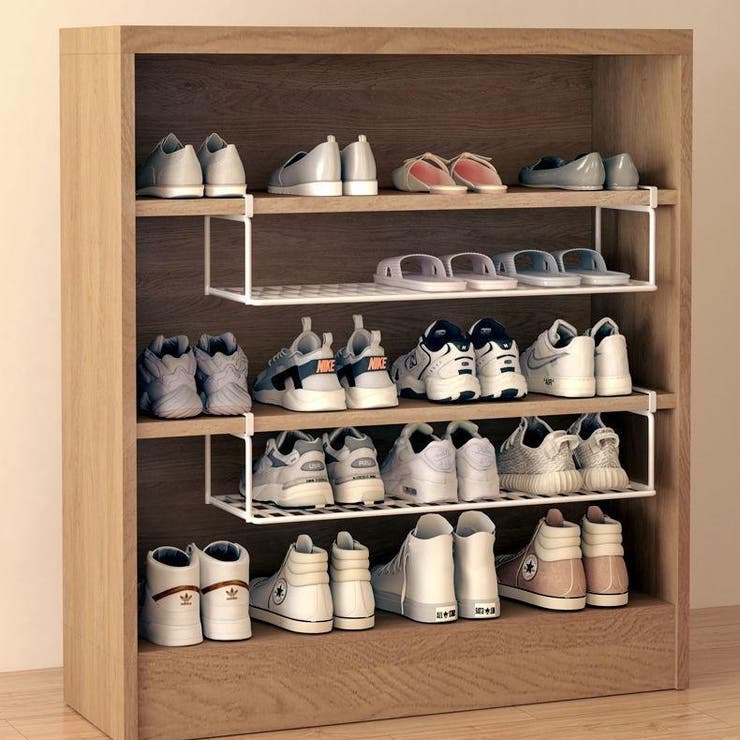 シューズラック マルチラック 折りたたみ | PlusNao | 詳細画像2 