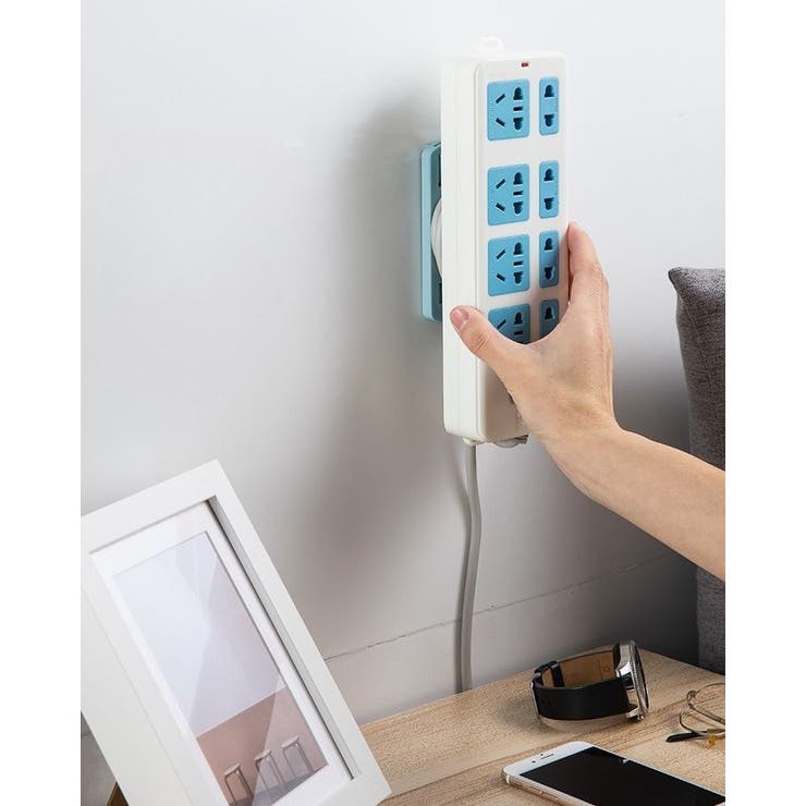 電源タップホルダー 壁掛け スライド式 | PlusNao | 詳細画像4 