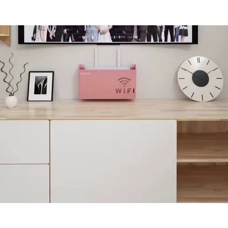 ルーター収納ボックス Wifi機器収納ボックス ケーブルボックス | PlusNao | 詳細画像6 