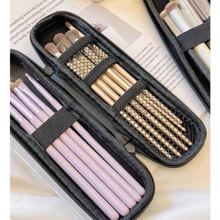 メイクブラシケース 化粧ポーチ メイクブラシポーチ | PlusNao | 詳細画像15 