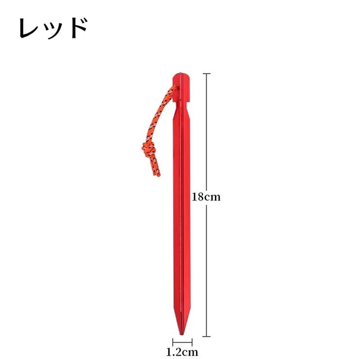テントペグ 10本セット テント設営用品 | PlusNao | 詳細画像11 