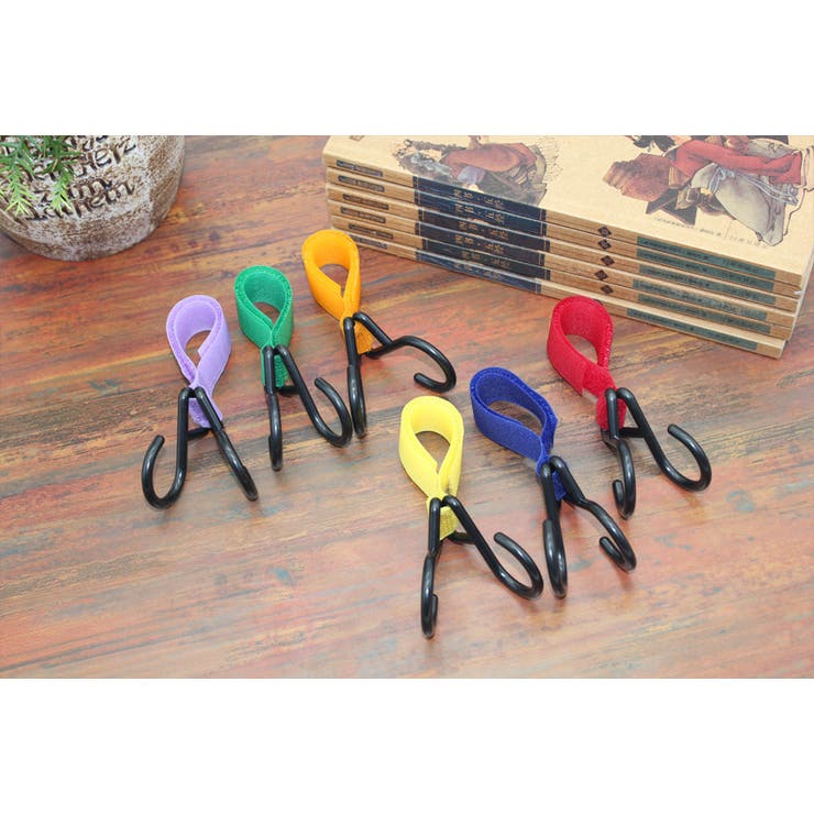 ベビーカー用フック 4個セット 荷物フック | PlusNao | 詳細画像4 