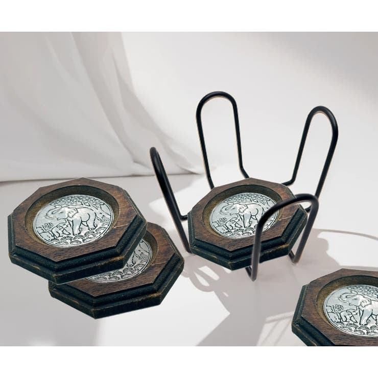 コースターホルダー コースタースタンド コースター置き | PlusNao | 詳細画像3 