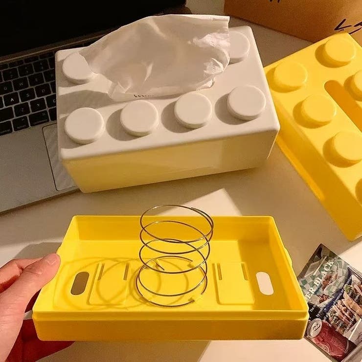 ティッシュケース ブロック型 コンパクト | PlusNao | 詳細画像4 