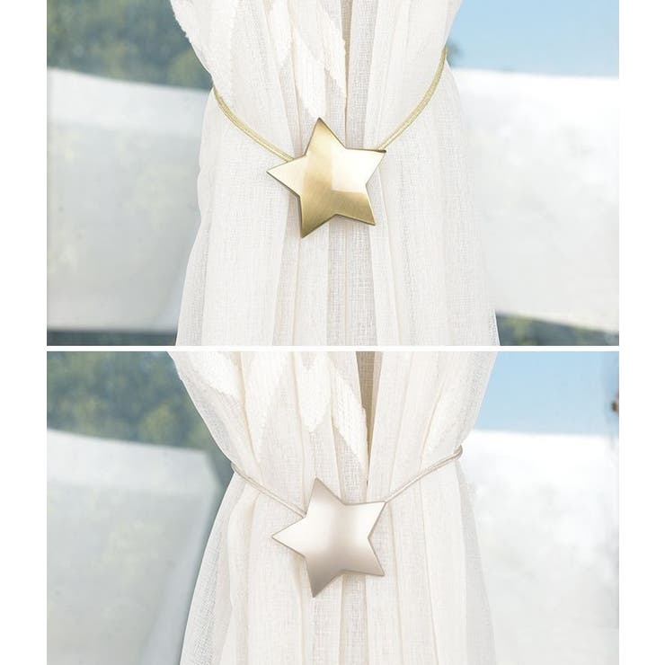 カーテンタッセル カーテンホルダー マグネット式 | PlusNao | 詳細画像4 