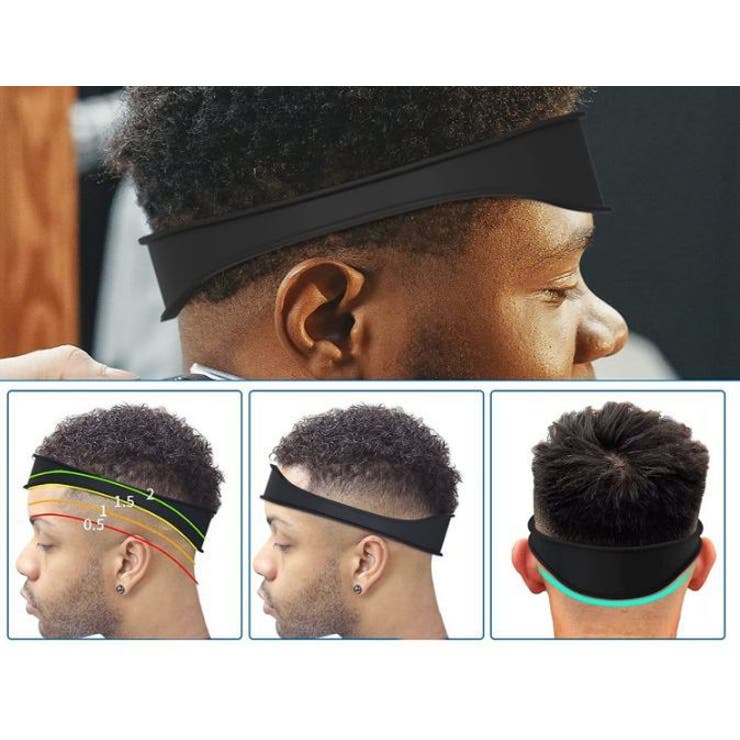 ヘアカットバンド シリコン製 ヘアカットガイド | PlusNao | 詳細画像3 