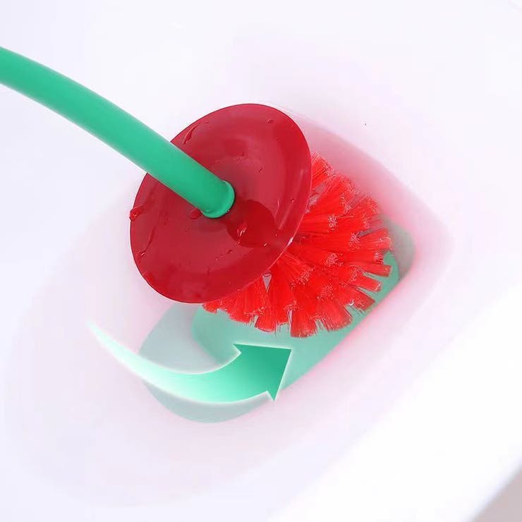 トイレブラシ トイレ掃除ブラシ 収納ケース付き | PlusNao | 詳細画像2 