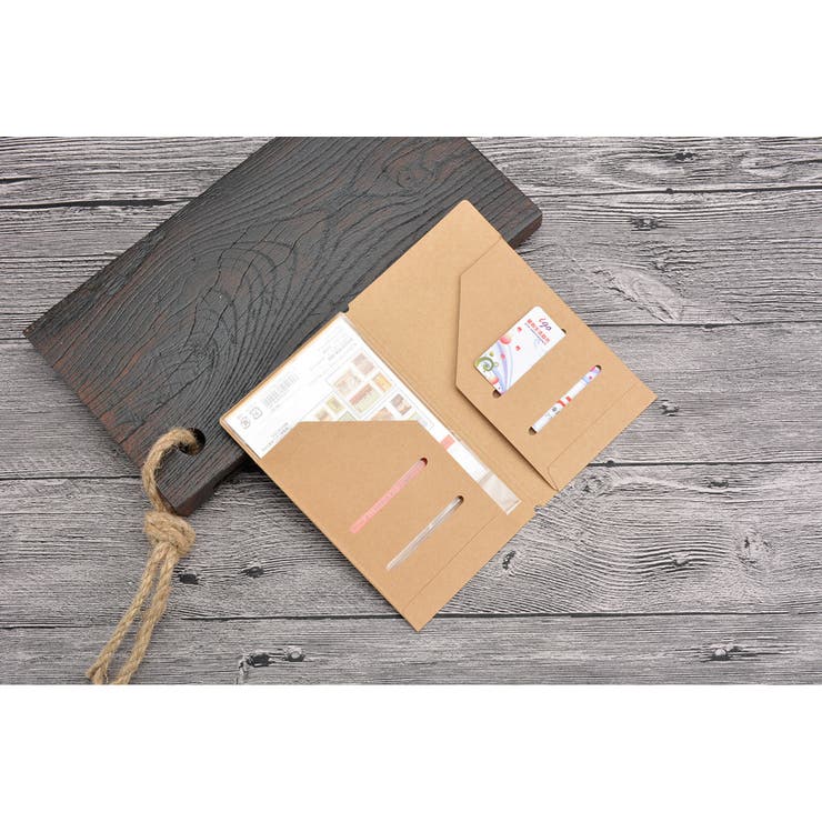 手帳用収納ポケット クラフト紙 2枚セット | PlusNao | 詳細画像9 