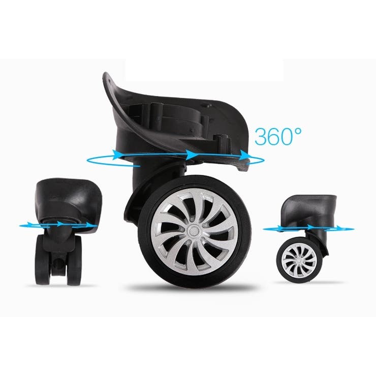 交換用キャスター 2個セット スーツケース用 | PlusNao | 詳細画像9 