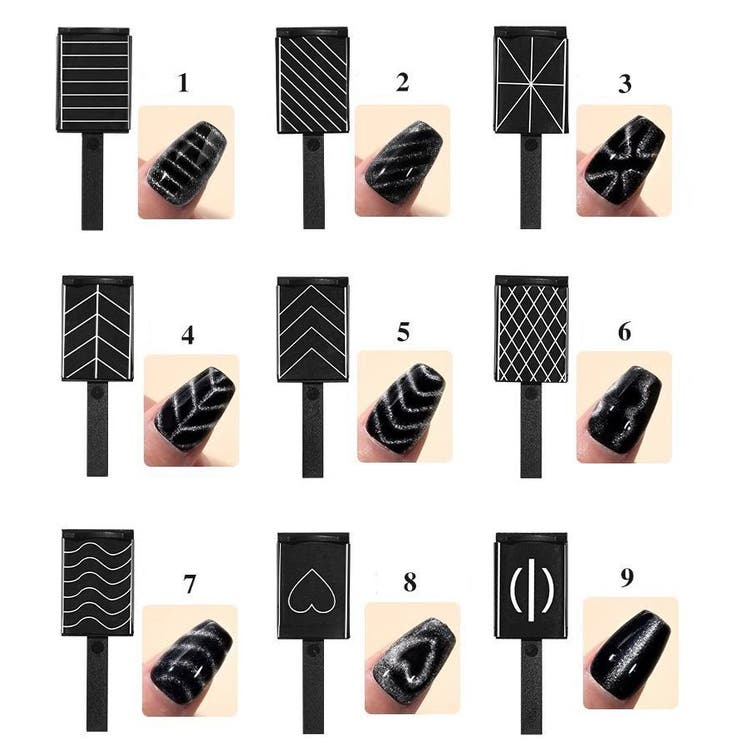 マグネットスティック 5個セット マグネットネイル | PlusNao | 詳細画像19 