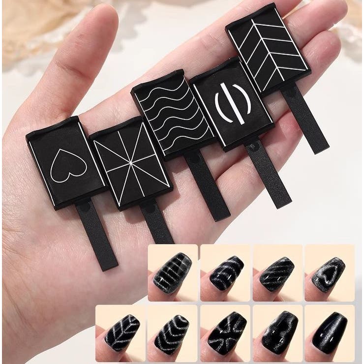 マグネットスティック 5個セット マグネットネイル | PlusNao | 詳細画像4 