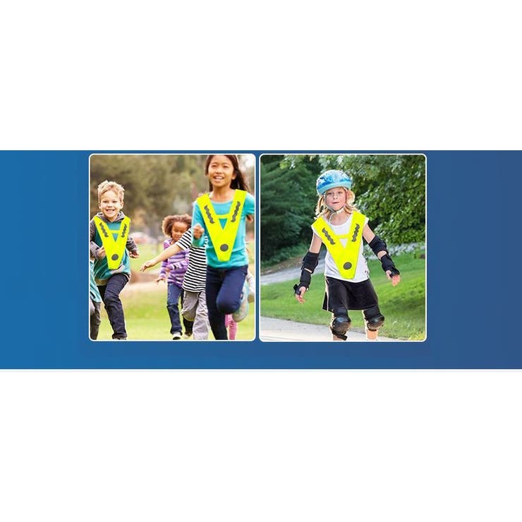 安全ベスト 反射タスキ V字型 | PlusNao | 詳細画像2 