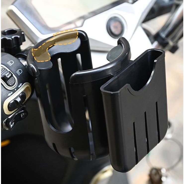 自転車用カップホルダー スマホホルダー付き ドリンクホルダー | PlusNao | 詳細画像3 