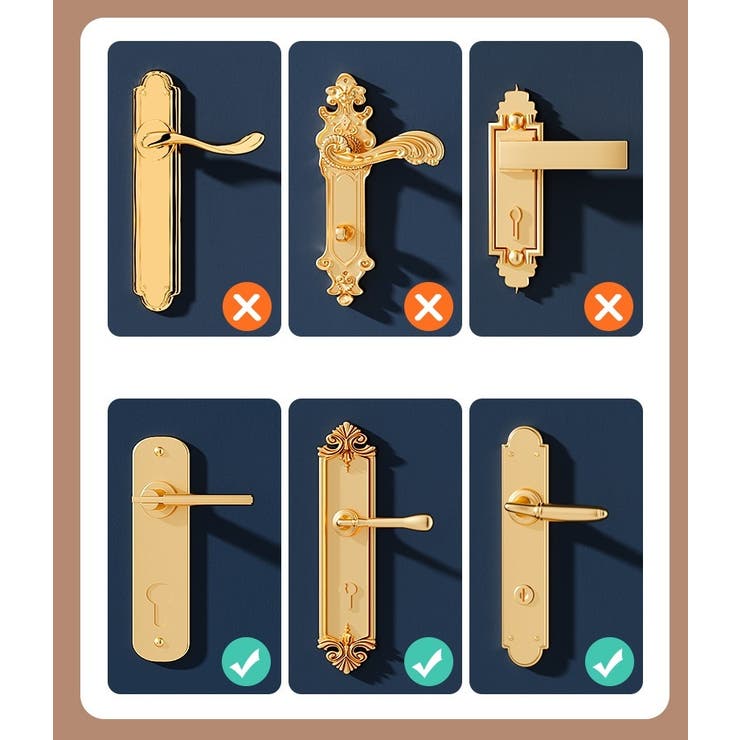 ドアノブカバー 単品 1個 | PlusNao | 詳細画像11 