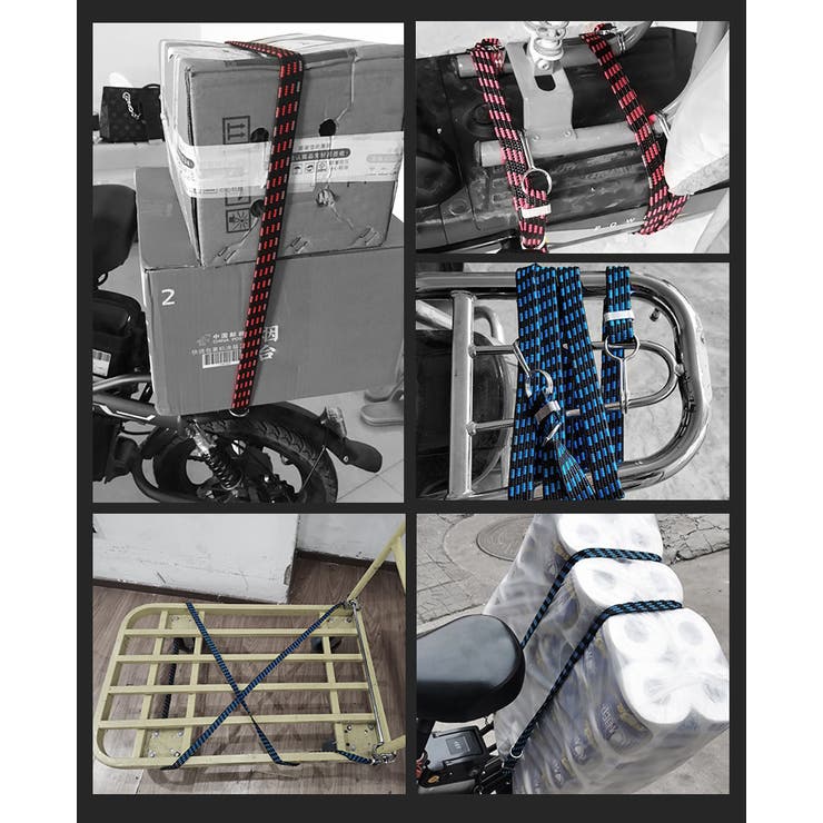 荷締めベルト 長さ2m 自転車荷台用 | PlusNao | 詳細画像2 