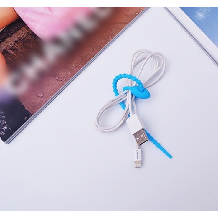 シリコンバンド 4本セット 結束バンド | PlusNao | 詳細画像5 