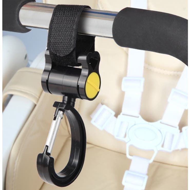 ベビーカー用フック 2個セット バッグホルダー | PlusNao | 詳細画像3 