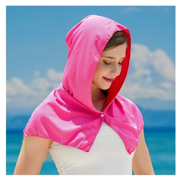 冷感フード型タオル 冷感タオル 冷却タオル | PlusNao | 詳細画像2 