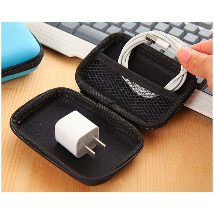 ガジェットポーチ 5個セット イヤホンケース | PlusNao | 詳細画像8 