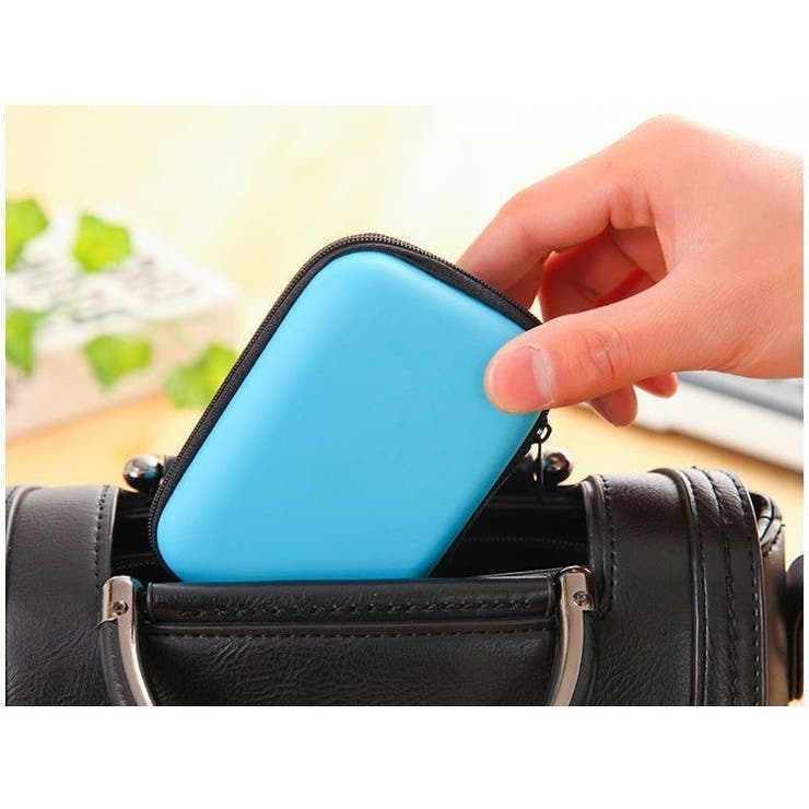 ガジェットポーチ 5個セット イヤホンケース | PlusNao | 詳細画像9 