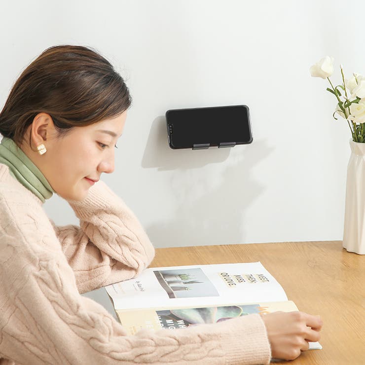 スマホスタンド 同色2個セット 壁面 | PlusNao | 詳細画像3 