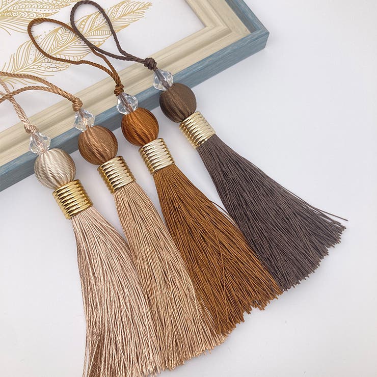 バッグチャーム キーホルダー タッセル型 | PlusNao | 詳細画像2 