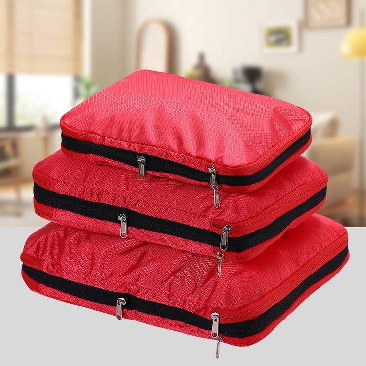 トラベルポーチ 圧縮袋 収納 | PlusNao | 詳細画像2 