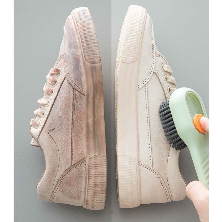 シューズブラシ 靴洗い シューズクリーナー | PlusNao | 詳細画像4 