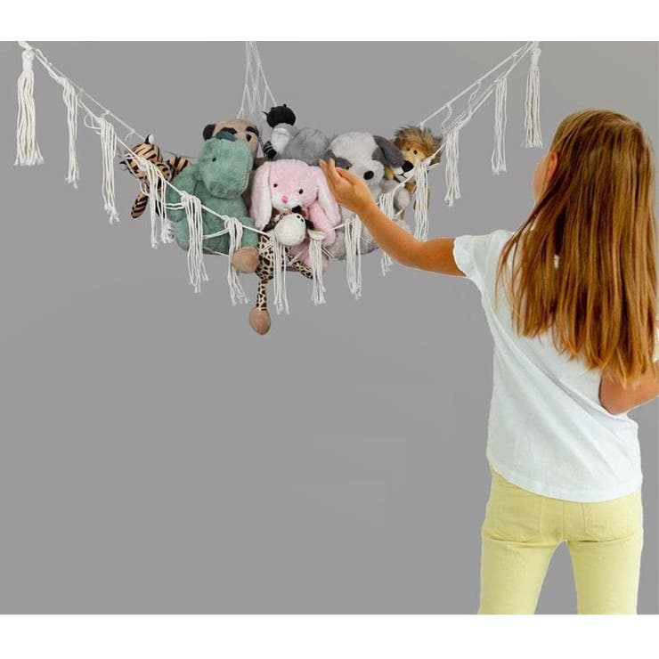 おもちゃ収納ハンモック ぬいぐるみ収納 吊り下げ | PlusNao | 詳細画像3 