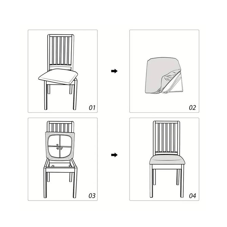 椅子カバー チェアカバー イスカバー | PlusNao | 詳細画像11 