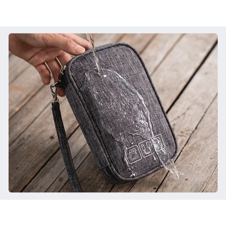 ガジェットポーチ トラベルポーチ マルチポーチ | PlusNao | 詳細画像5 