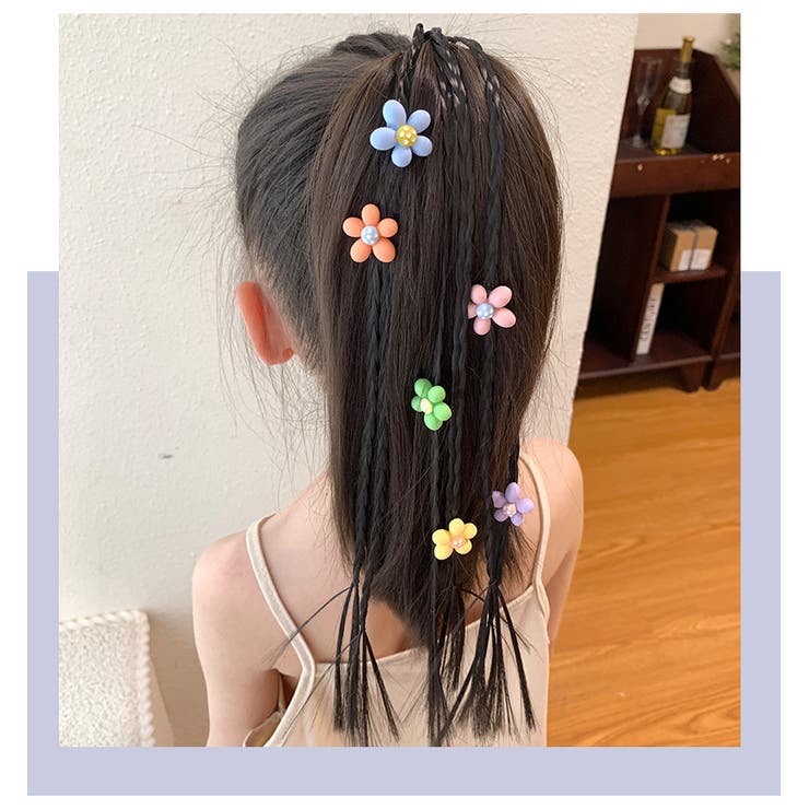 エクステ 三つ編み ビーズ付き | PlusNao | 詳細画像5 