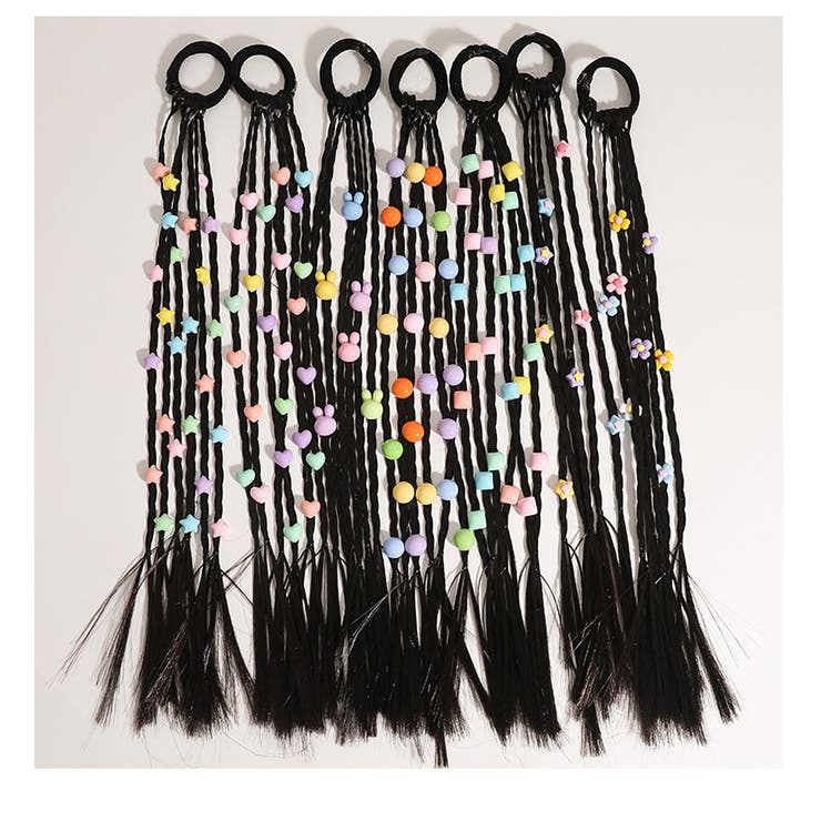 エクステ 三つ編み ビーズ付き | PlusNao | 詳細画像6 