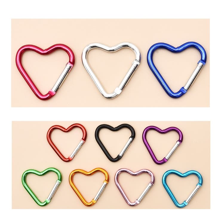 レバーナスカン 同色5個セット ハート型 | PlusNao | 詳細画像4 