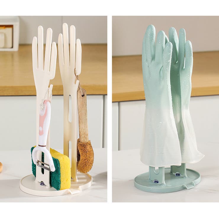 ゴム手袋干しスタンド ゴム手袋収納ラック ゴム手袋掛け | PlusNao | 詳細画像4 