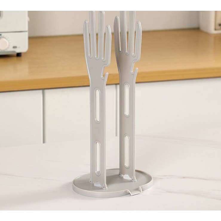 ゴム手袋干しスタンド ゴム手袋収納ラック ゴム手袋掛け | PlusNao | 詳細画像8 