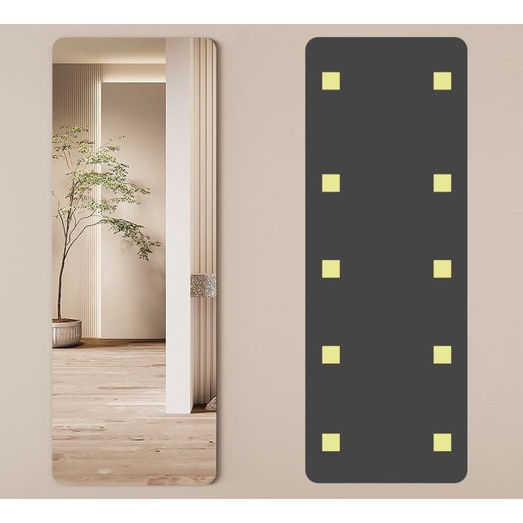 貼る鏡 40×100cm 姿見 | PlusNao | 詳細画像8 