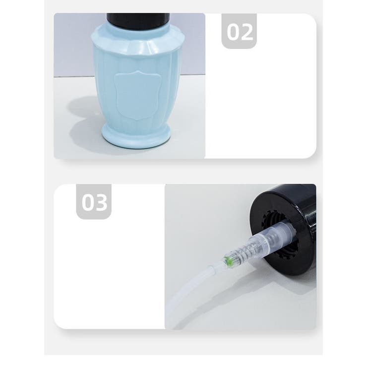 ポンプディスペンサー ネイルリムーバー入れ 詰め替え容器 | PlusNao | 詳細画像8 