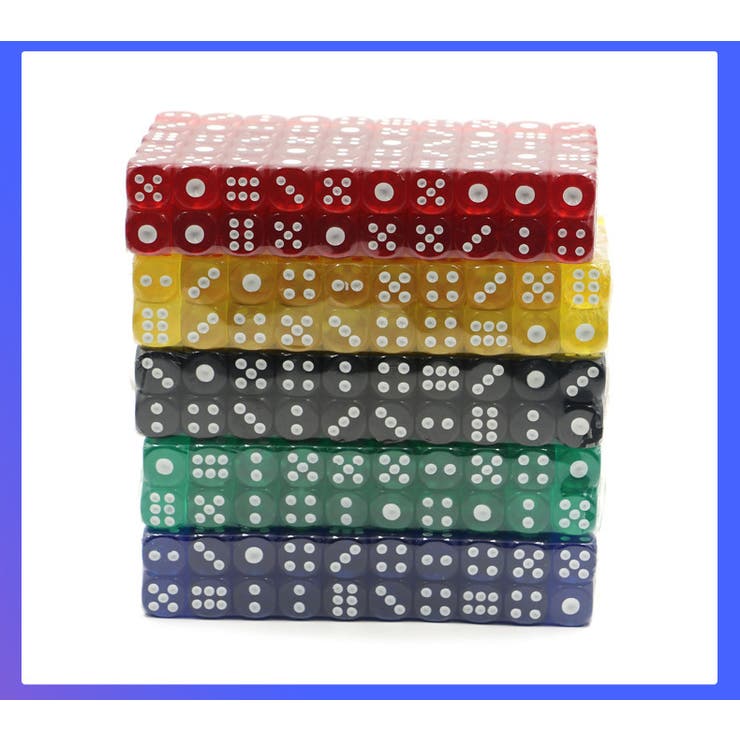 サイコロ 6個セット 6個入り | PlusNao | 詳細画像7 