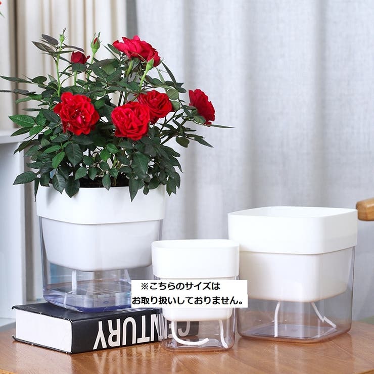 植木鉢 自動給水 フラワーポット | PlusNao | 詳細画像3 