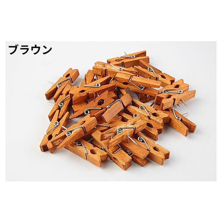 ウッドクリップ 木製クリップ 10個セット | PlusNao | 詳細画像15 
