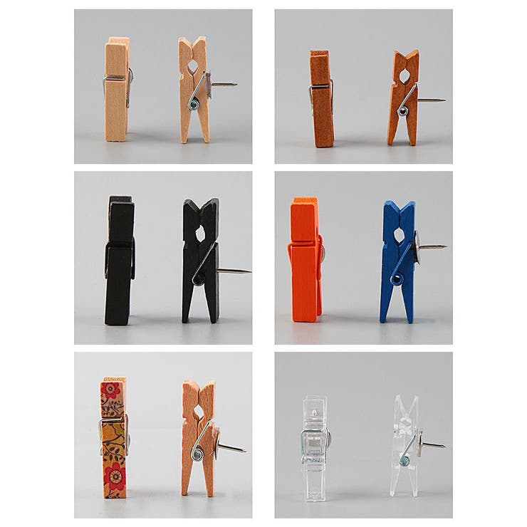 ウッドクリップ 木製クリップ 10個セット | PlusNao | 詳細画像2 