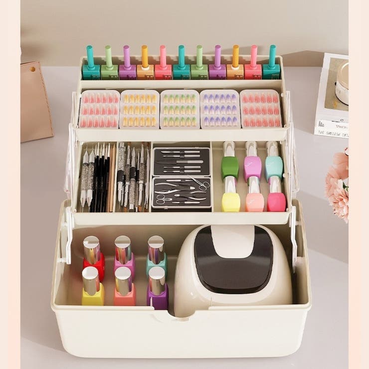 メイクボックス コスメボックス 化粧品収納ケース | PlusNao | 詳細画像12 